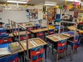 Social Distancing Barriers in an Elementary School Classroom