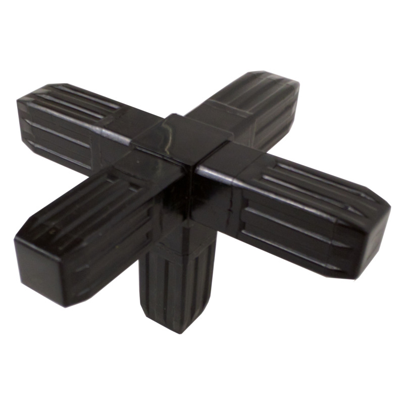 100-320-S  5-Way Black Steel-Core Connector - Image 3