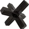 100-324-S 6-Way Steel-Core Black Connector - Image 3