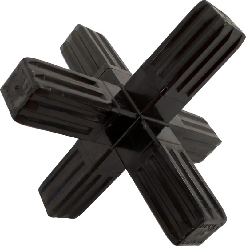 100-324-S 6-Way Steel-Core Black Connector - Image 3