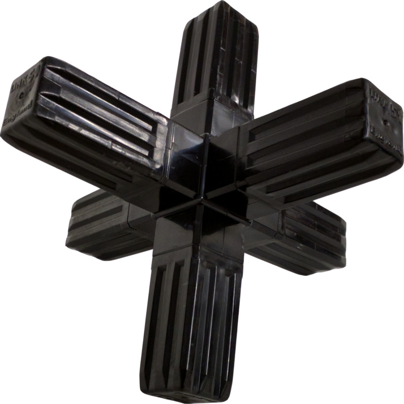 100-324-S 6-Way Steel-Core Black Connector - Image 9