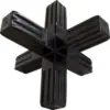 100-324-S 6-Way Steel-Core Black Connector - Image 7
