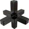 100-324-S 6-Way Steel-Core Black Connector - Image 6