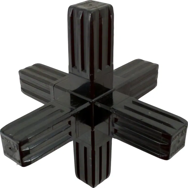 100-324-S 6-Way Steel-Core Black Connector - Image 6