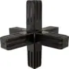 100-324-S 6-Way Steel-Core Black Connector - Image 5