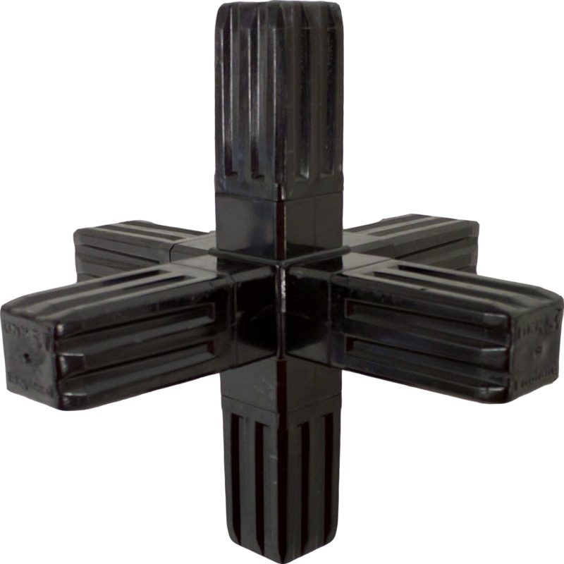 100-324-S 6-Way Steel-Core Black Connector - Image 5