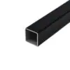 100-100-BK 1" Matte Black Powder Coated Square Tube. 100-100 Standard Square Extrusion by EZTube 1" Square Tube. 100-100 is a standard square extruded aluminum tube from 6063 T5 aerospace-grade aluminum. 100-100 square extrusion by EZ Tube for boltless construction framing systems.