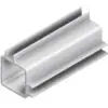 260 L-Slotted 2-Way Captive Fin Square Aluminum Extrusion for 1/4" Panel - Image 3