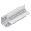 170 2-Way L-Fin Square Aluminum Extrusion for 3/4" Flush Panel - Image 2