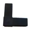 200-300-HF  2-Way Black Composite Connector - Image 2