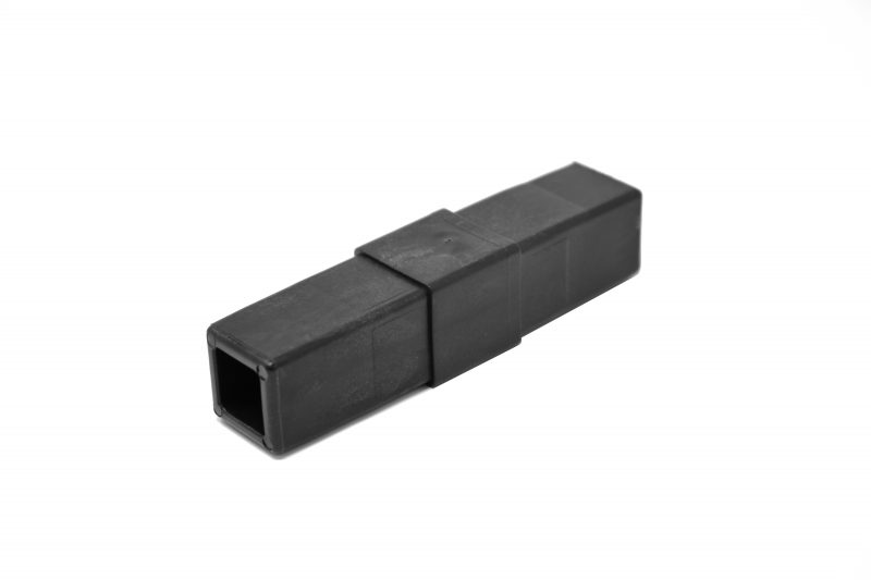 200-302-HF 2-Way Black Coupler Connector, Hammer Fit