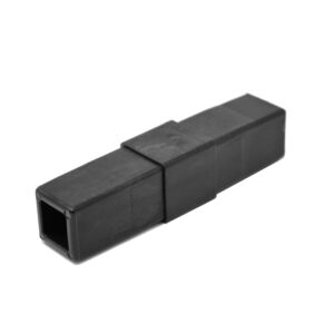 200-302-HF 2-Way Black Coupler Connector, Hammer Fit