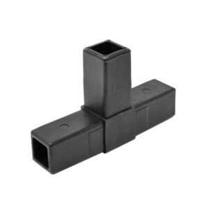 200-304-HF 3-Way Black "T" Connector, Hammer Fit