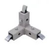 200-309-QR 3-Way Gray Corner Connector, Quick Release