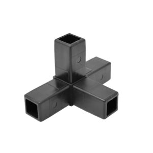 200-316-HF 4-Way Black Connector, Hammer Fit