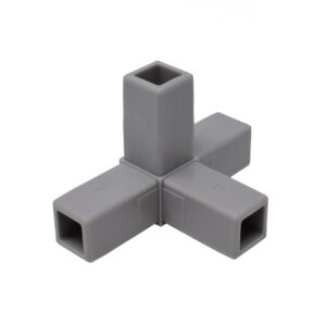 200-317-HF 4-Way Gray Connector, Hammer Fit