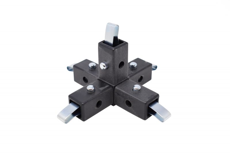 200-320-QR 5-Way Black Connector, Quick-Release