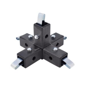 200-320-QR 5-Way Black Connector, Quick-Release