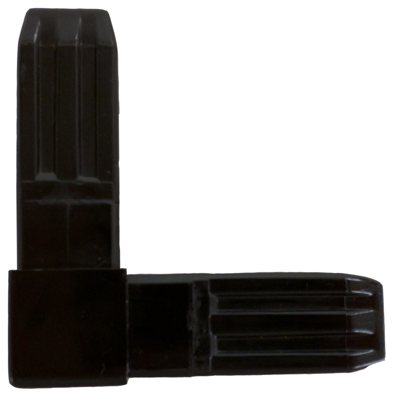 100-300-S 2-Way Black Steel-Core Connector - Image 4