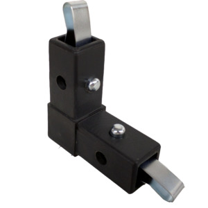 2-Way Connectors & Press Fittings for Square Tube by EZTube