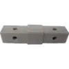 302-QR 2-Way White Composite Straight Coupler "I" Quick-Release Connector for Square Tube - Image 7