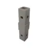 302-QR 2-Way White Composite Straight Coupler "I" Quick-Release Connector for Square Tube - Image 5