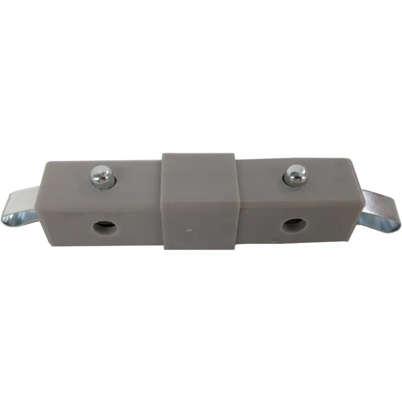 302-QR 2-Way White Composite Straight Coupler "I" Quick-Release Connector for Square Tube - Image 2