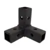 200-308-QR  3-Way Black Composite Quick-Release Corner Connector - Image 5