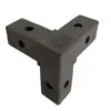 200-308-QR  3-Way Black Composite Quick-Release Corner Connector - Image 6