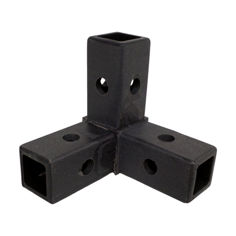 200-308-QR  3-Way Black Composite Quick-Release Corner Connector - Image 5