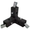 200-308-QR  3-Way Black Composite Quick-Release Corner Connector - Image 2