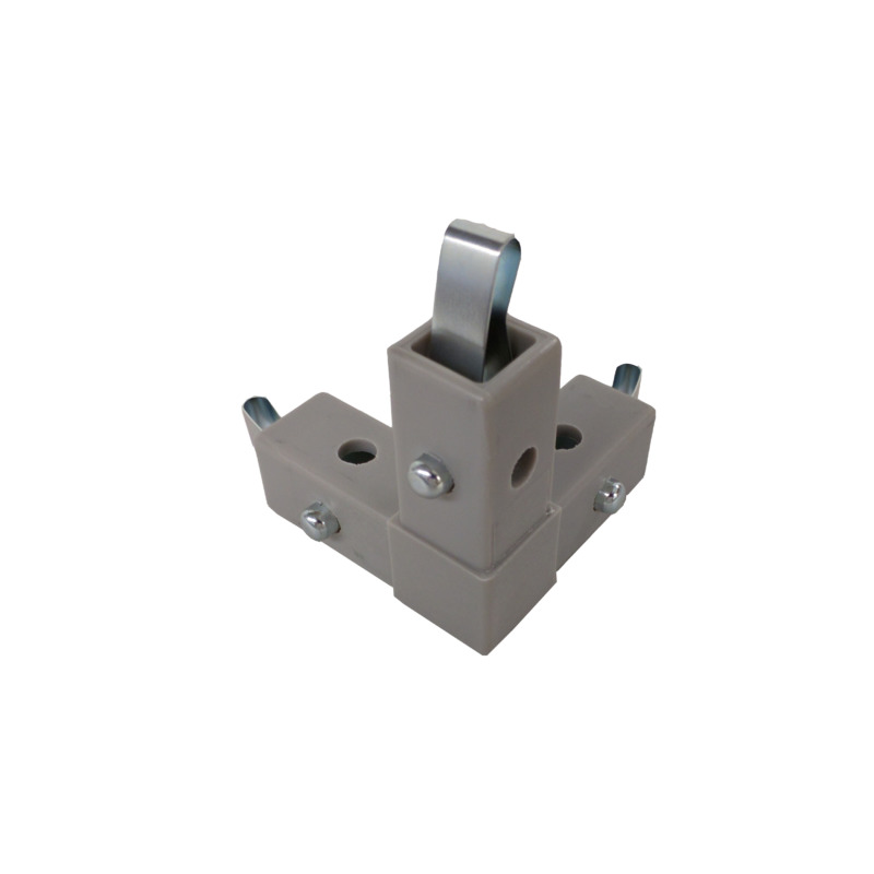 200-309-QR  3-Way Gray Composite Quick-Release Corner Connector - Image 2