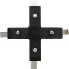 200-312-QR  4-Way Black Composite Cross Quick-Release Connector - Image 2