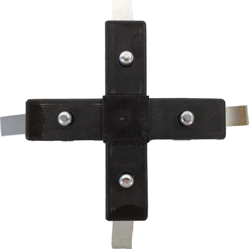 200-312-QR  4-Way Black Composite Cross Quick-Release Connector - Image 2