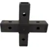 200-312-QR  4-Way Black Composite Cross Quick-Release Connector - Image 8