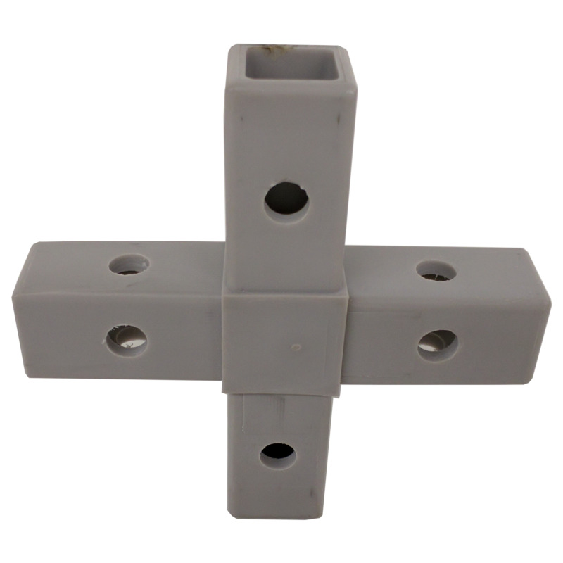 200-313-QR  4-Way Gray Composite Cross Quick-Release Connector - Image 4
