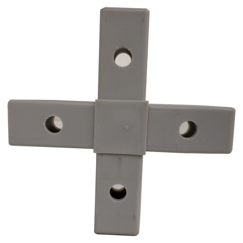 200-313-QR  4-Way Gray Composite Cross Quick-Release Connector - Image 6