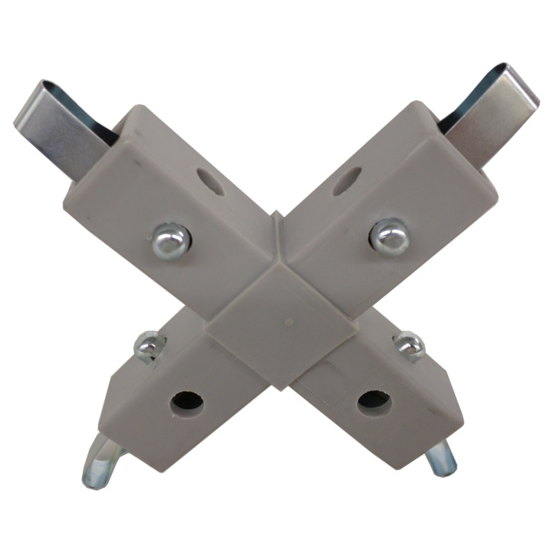 200-313-QR  4-Way Gray Composite Cross Quick-Release Connector - Image 2