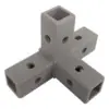 200-317-QR  4-Way Gray Composite Corner Quick-Release Connector - Image 11