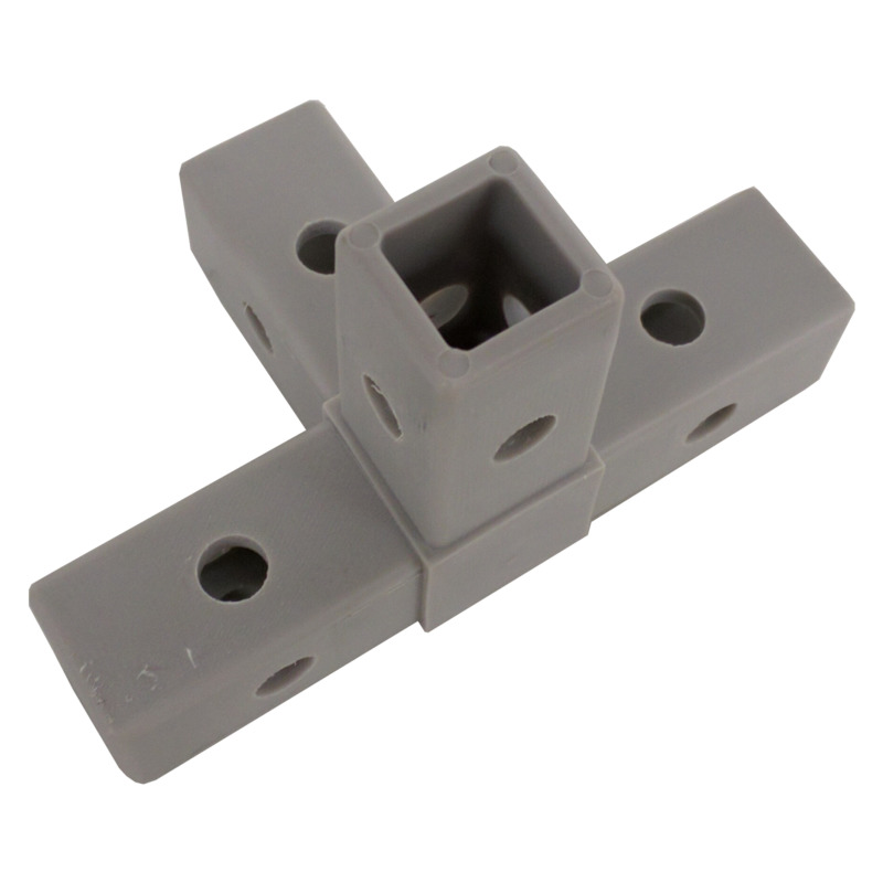 200-317-QR  4-Way Gray Composite Corner Quick-Release Connector - Image 9