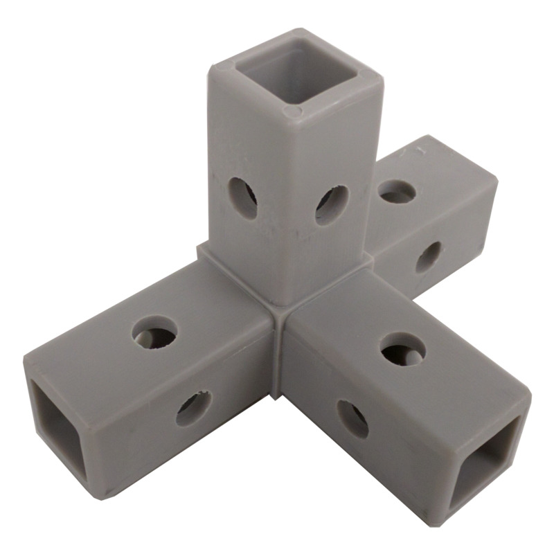 200-317-QR  4-Way Gray Composite Corner Quick-Release Connector - Image 11