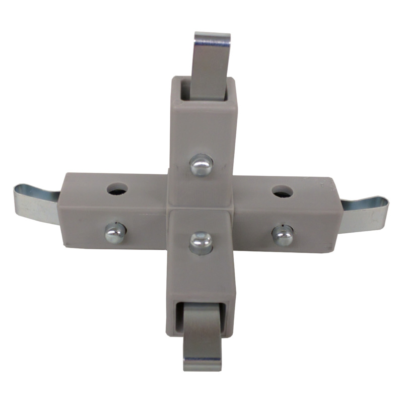 200-317-QR  4-Way Gray Composite Corner Quick-Release Connector - Image 8