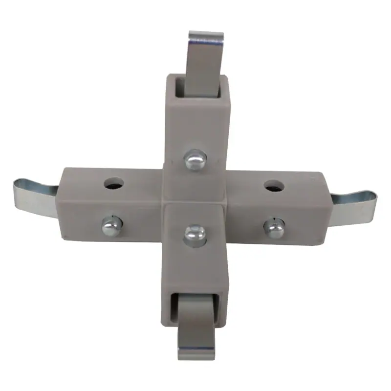200-317-QR  4-Way Gray Composite Corner Quick-Release Connector - Image 8