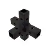 200-320-QR  5-Way Black Composite Quick-Release Connector - Image 4