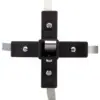 200-320-QR  5-Way Black Composite Quick-Release Connector - Image 3