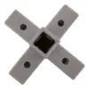 200-321-QR  5-Way Gray Composite Quick-Release Connector - Image 4