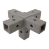 200-321-QR  5-Way Gray Composite Quick-Release Connector - Image 3
