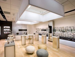 Sunglass Hut decorated with EZTube