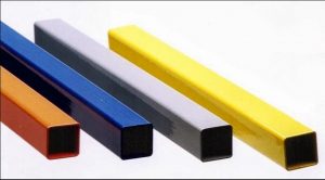colored steel for framing systems