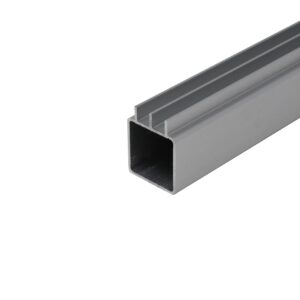 100-240-L Lower Sliding Door Track Tube for 1/4" Panel